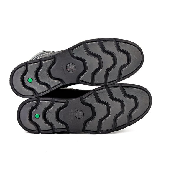 Timberland Women Sensorflex Black Nubuck Lace-up Combat Boots sz 7.5 - Picture 7 of 7